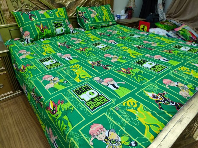 Ben 10 bedsheet